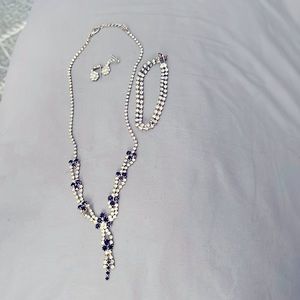 Rhinestone Jewelry Set